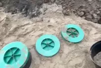Диамант 4 с дренажным полем и доборными горловинами
