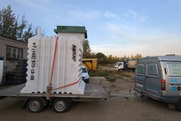 Монтаж в Ивановской области, д. Залесье погреба Амбар Классика