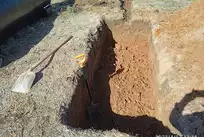 Ивановская обл., д. Малинки. Монтаж Орион 4 с самотечным сбросом