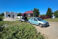 Монтаж в Ярославском районе д. Чернеево септика Дача 3 с принудительным выбросом